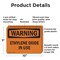 Signmission Ethylene Oxide In Use OSHA Warning Sign, Plastic, 10in W x 7in L, 2PK OS-2PACK-WS-P-710-L-12601 - alternate 3